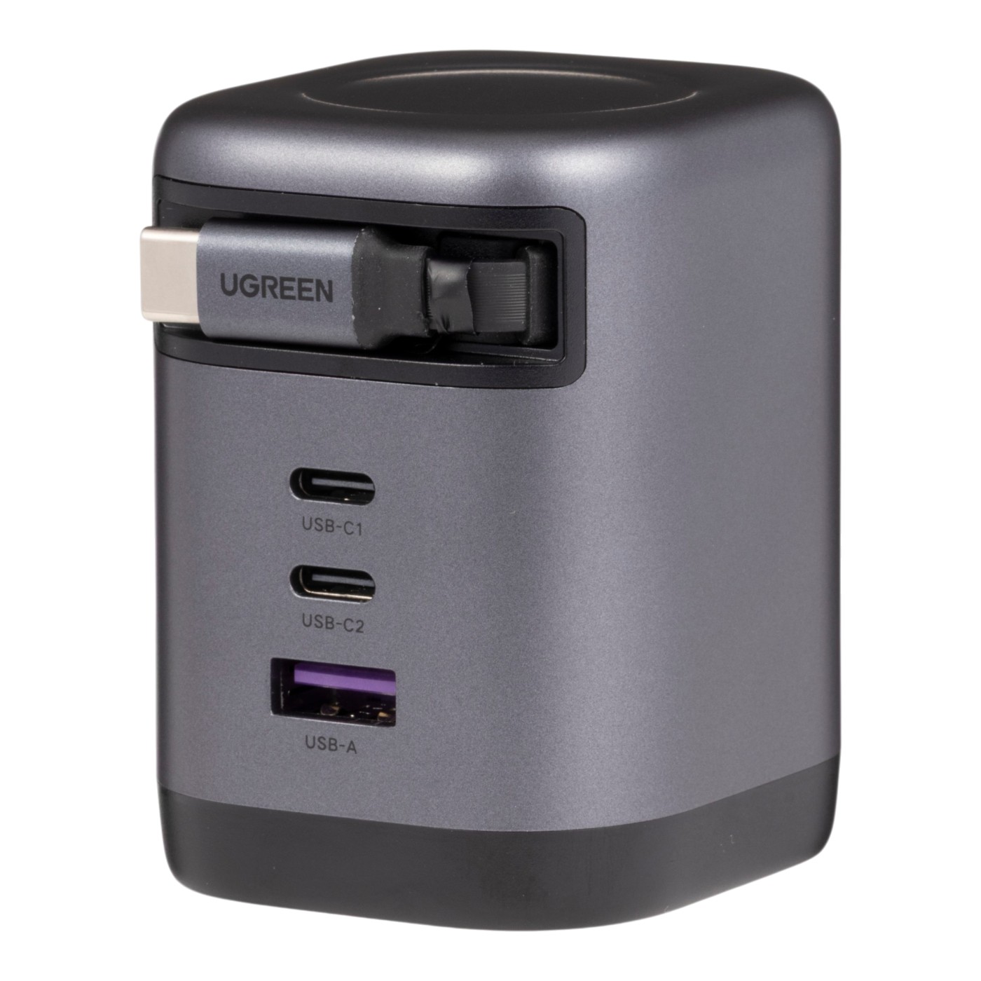 巻き取り式 USB-Cケーブル内蔵充電器 3