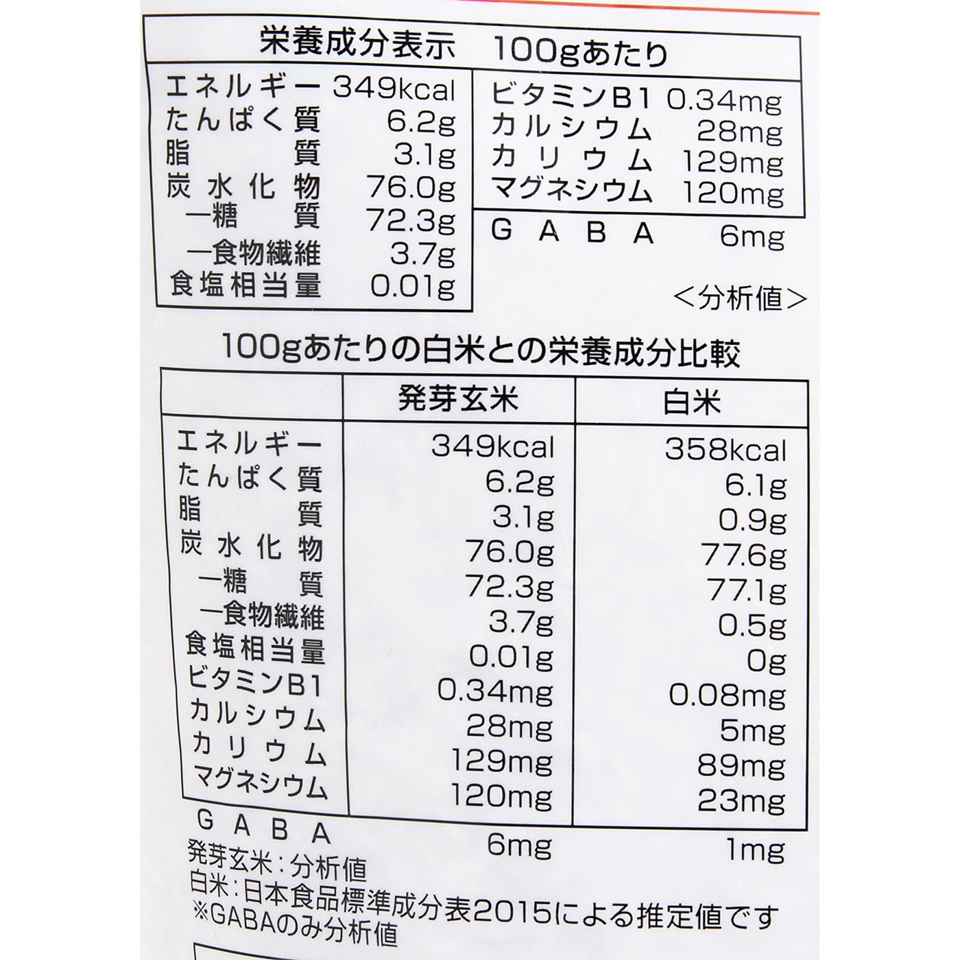 やわらかおいしい発芽玄米 4