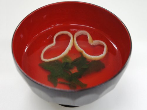 お吸いもの（わかめ入り） 3