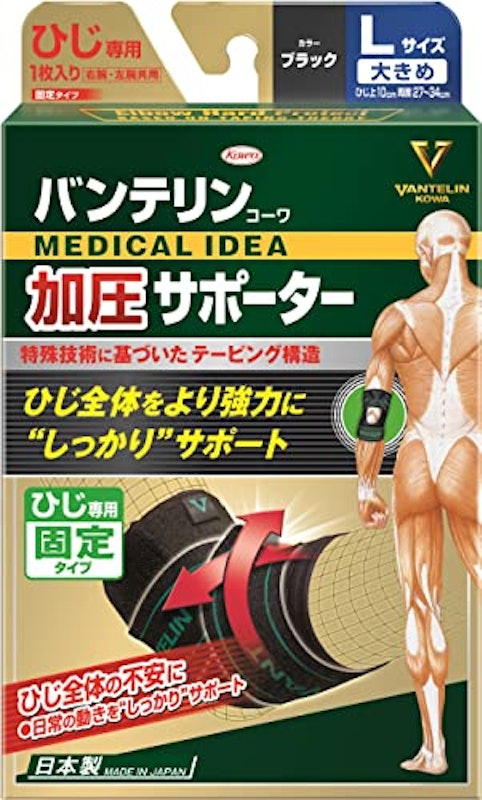 バンテリンコーワ加圧サポーター ひじ用 1