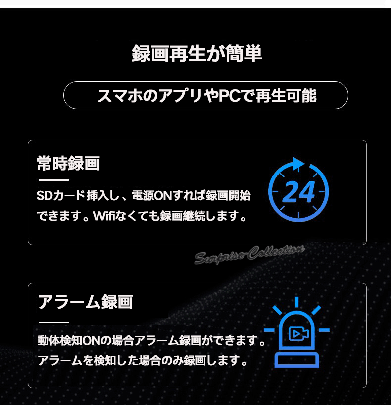 LED電球型防犯カメラ 8