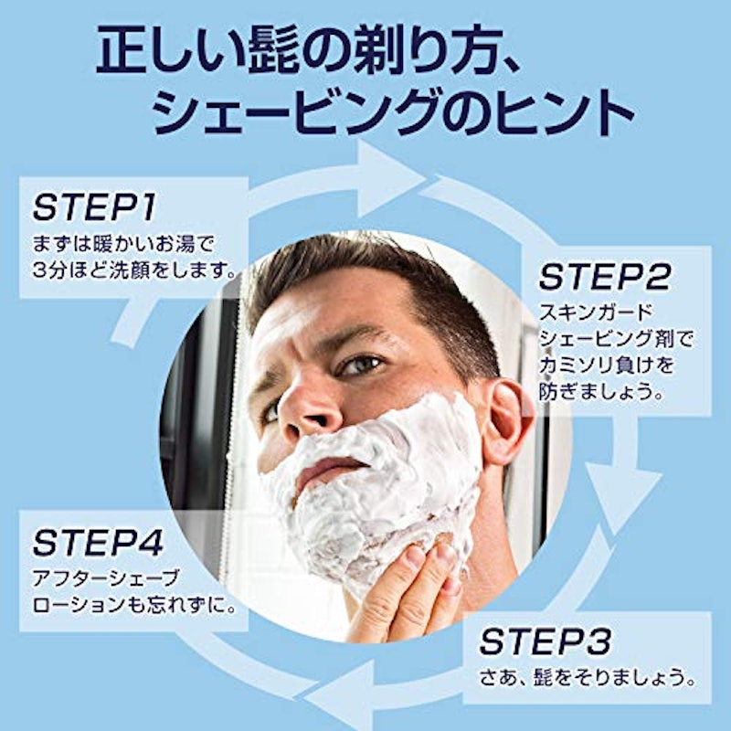 スキンガード シェービング剤 泡タイプ 6