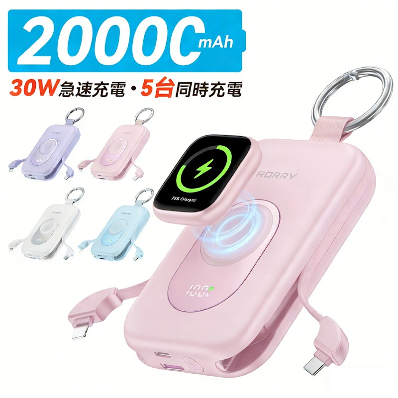 モバイルバッテリー 2
