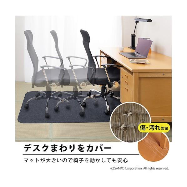 おくだけピタッ ゲーミングチェアマット 10