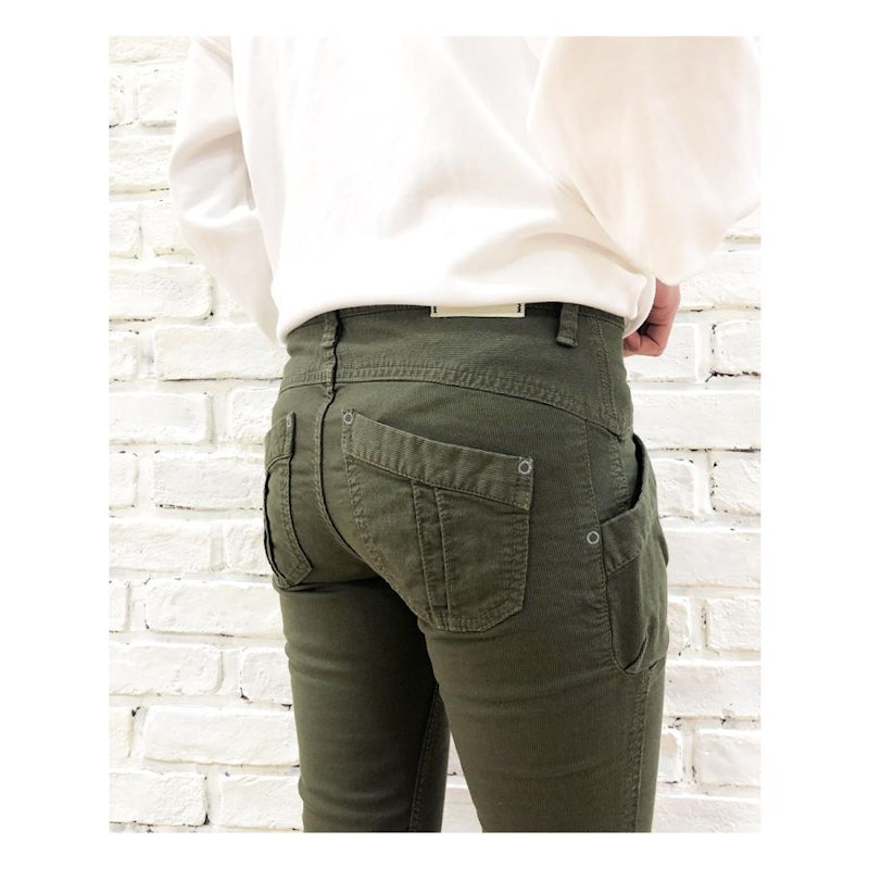 ストレッチピケスリムパンツ 3