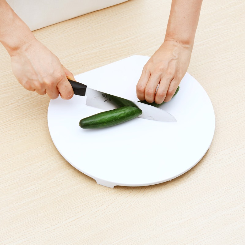 食洗機対応 マグネット抗菌まな板 ラウンド 4