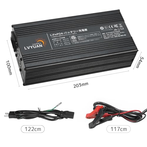 LiFePO4 バッテリー充電器 6