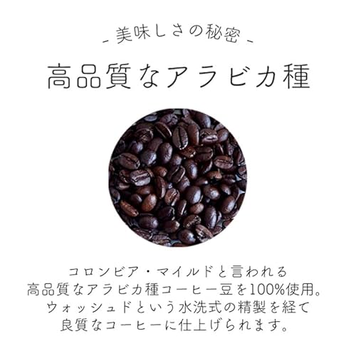 カフェインレスコーヒー豆 デカフェ コロンビア aiu 8