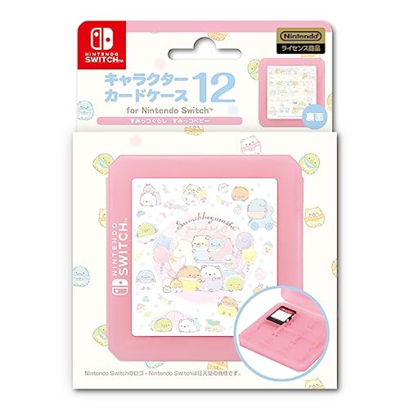 キャラクターカードケース12 for ニンテンドーSwitchすみっコぐらし(すみっコベビー) 1