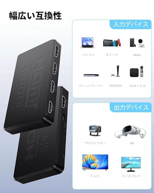 HDMIスプリッター 5