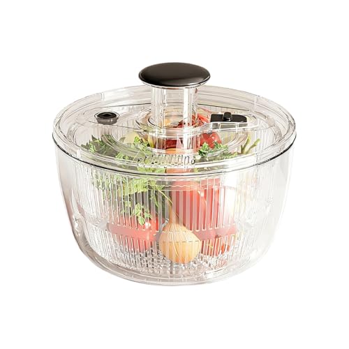 サラダスピナー 手動プッシュ式 1
