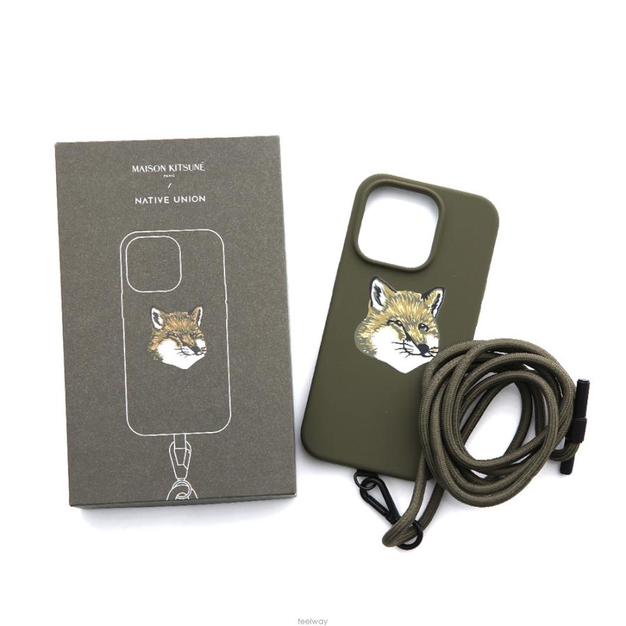 モノクロームフォックス iPhone 14 Pro ケース 4