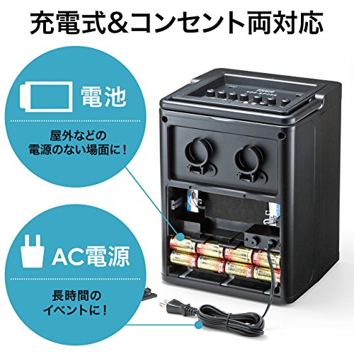 ワイヤレスマイク付き拡声器 2