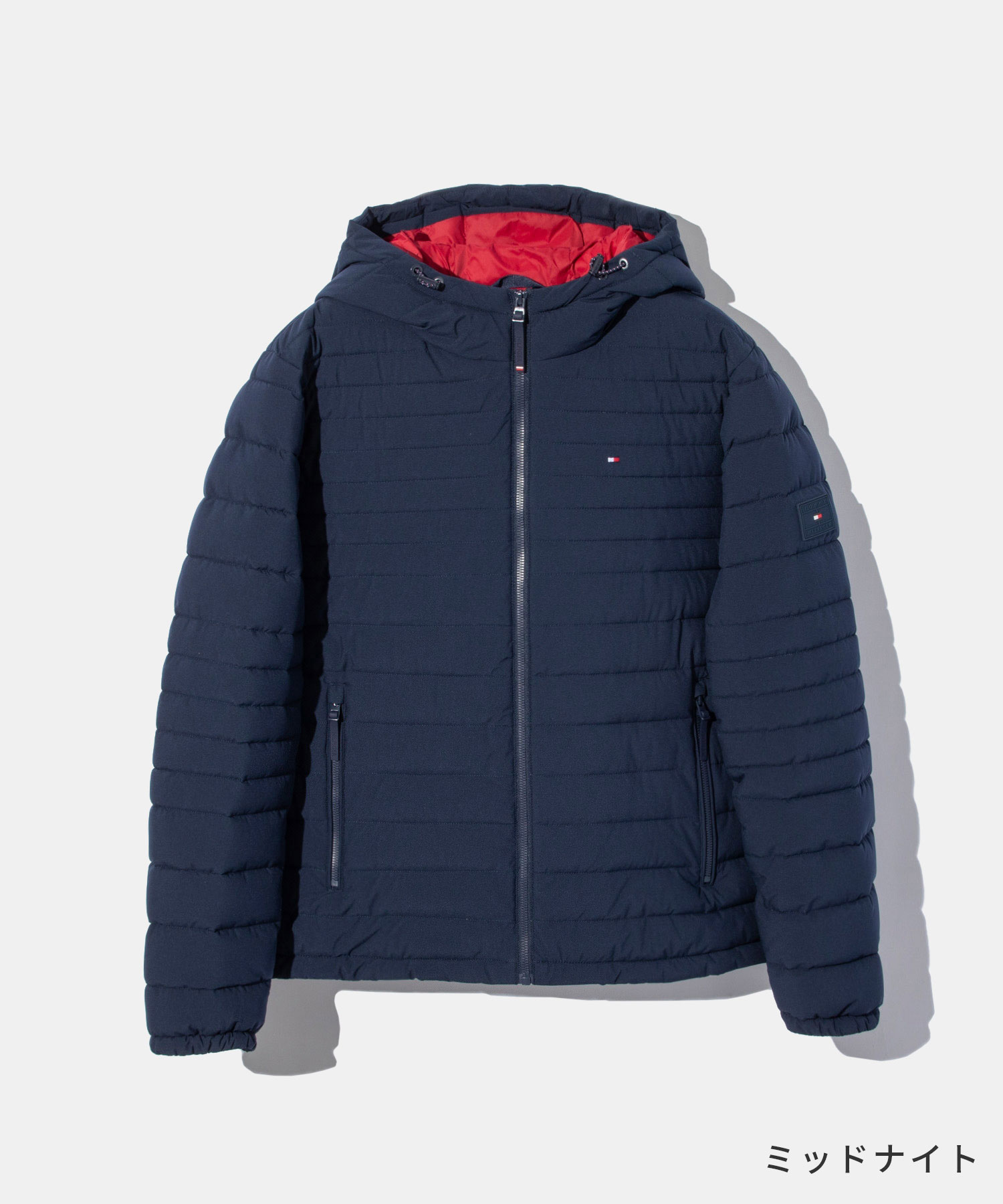 STRETCH QUILTED HOODY 4