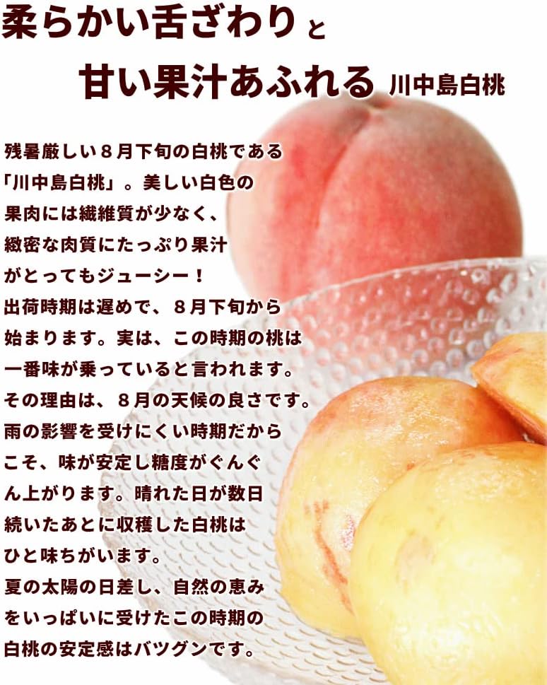 川中島白桃 秀品 3