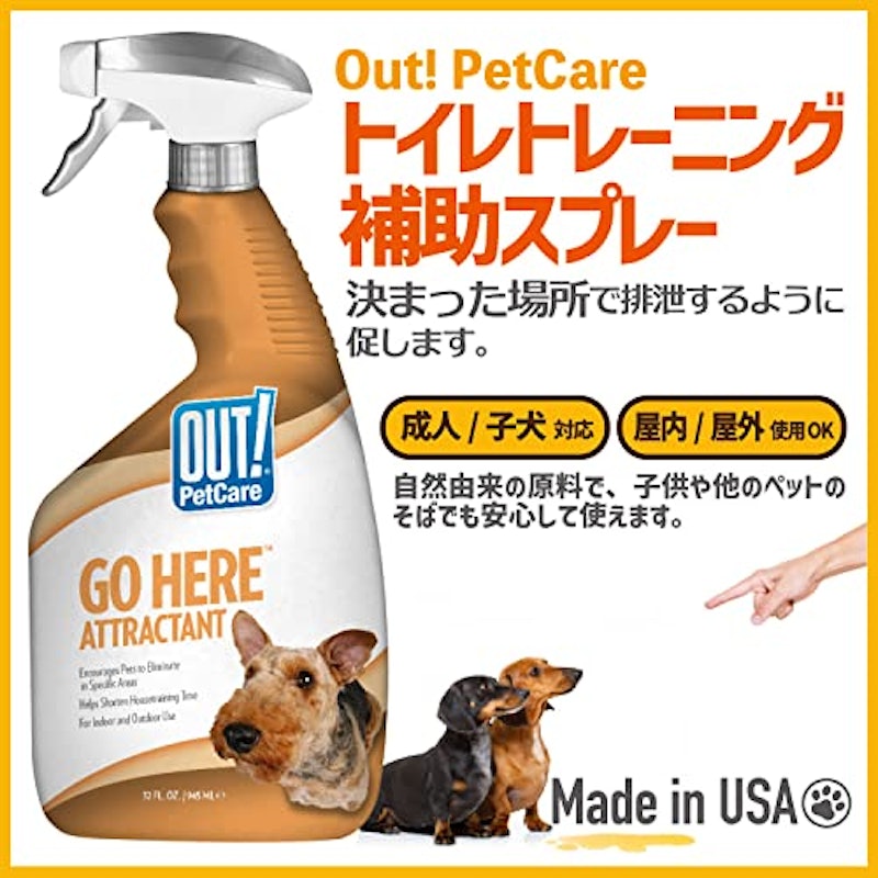 GO HERE ATRACTANT トイレトレーニング補助スプレー 2