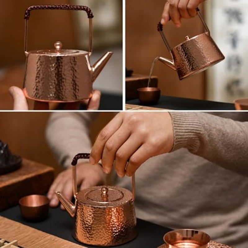 手作り 純銅ケトル 5