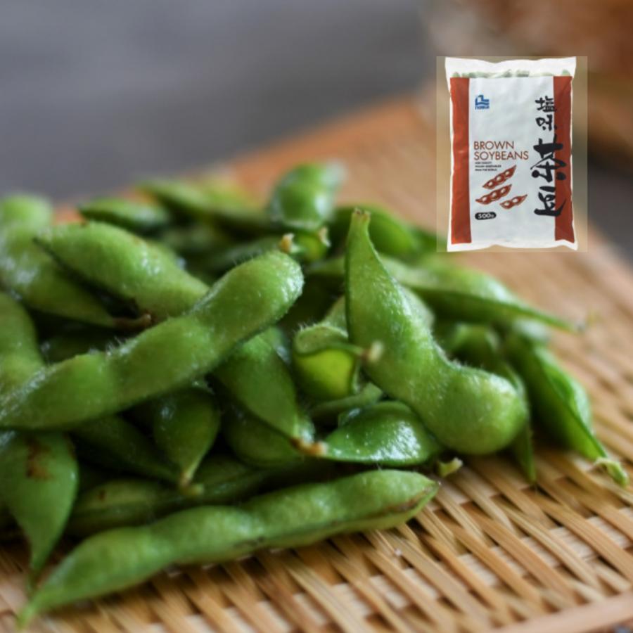 塩味茶豆 1