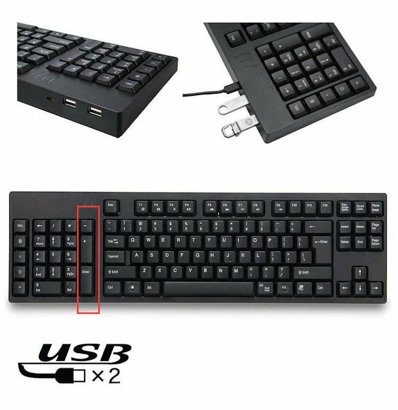 キーボード 左利き用 1