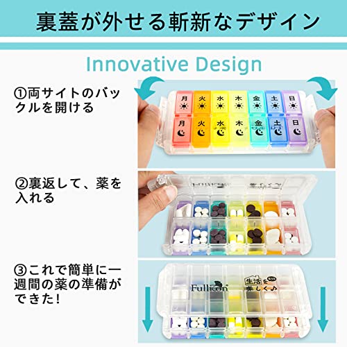 サプリ&薬整理ケース 2
