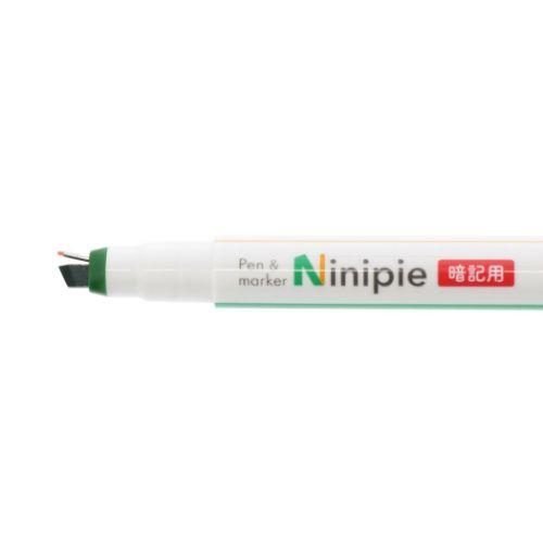ペン＆マーカー Ninipie 暗記用グリーン×オレンジ 3