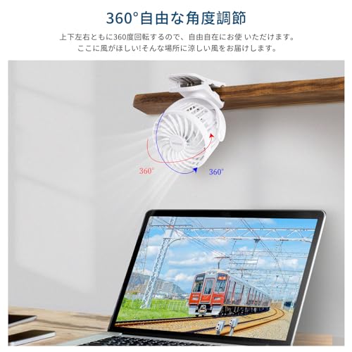 小型クリップファン 4