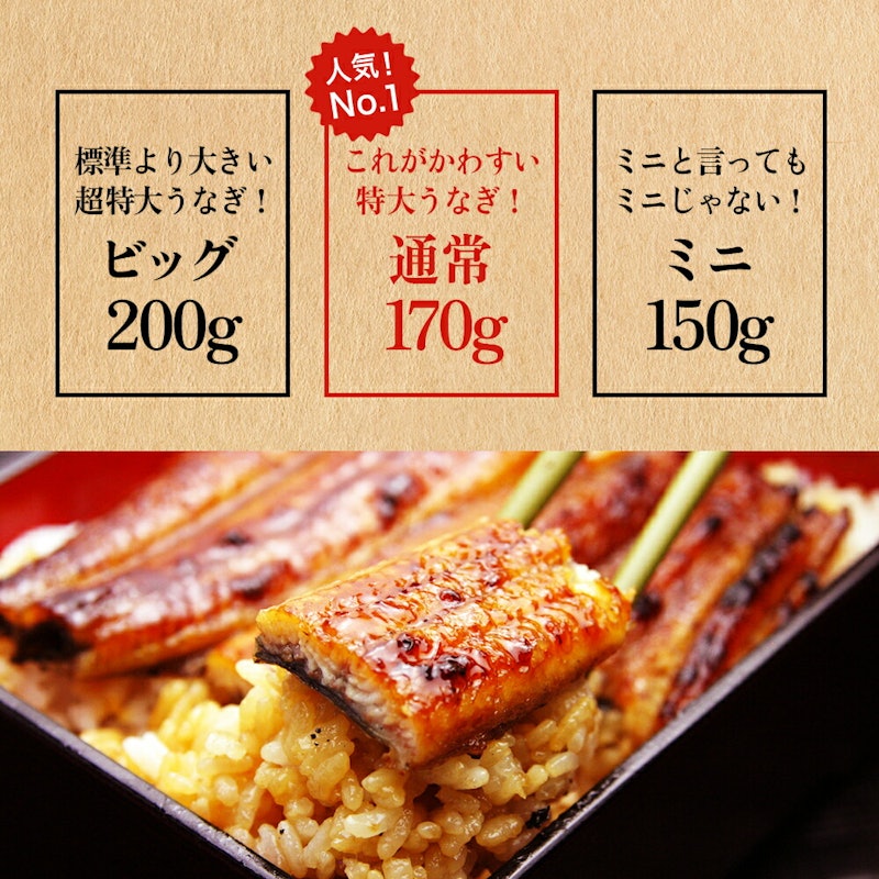 うなぎ蒲焼き 3種セット 6