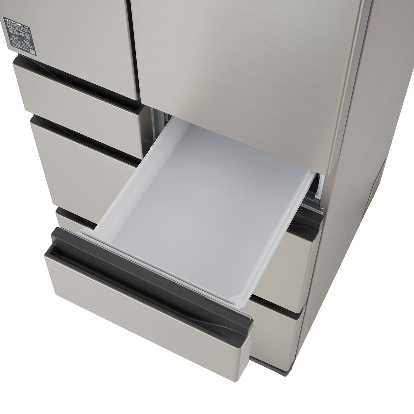 Panasonic パナソニックNR-F55WX1-H 冷蔵庫 2024年製 冷蔵庫 WXタイプ ミスティスチールグレー NR-F55WX1-H [幅68.5cm /551L