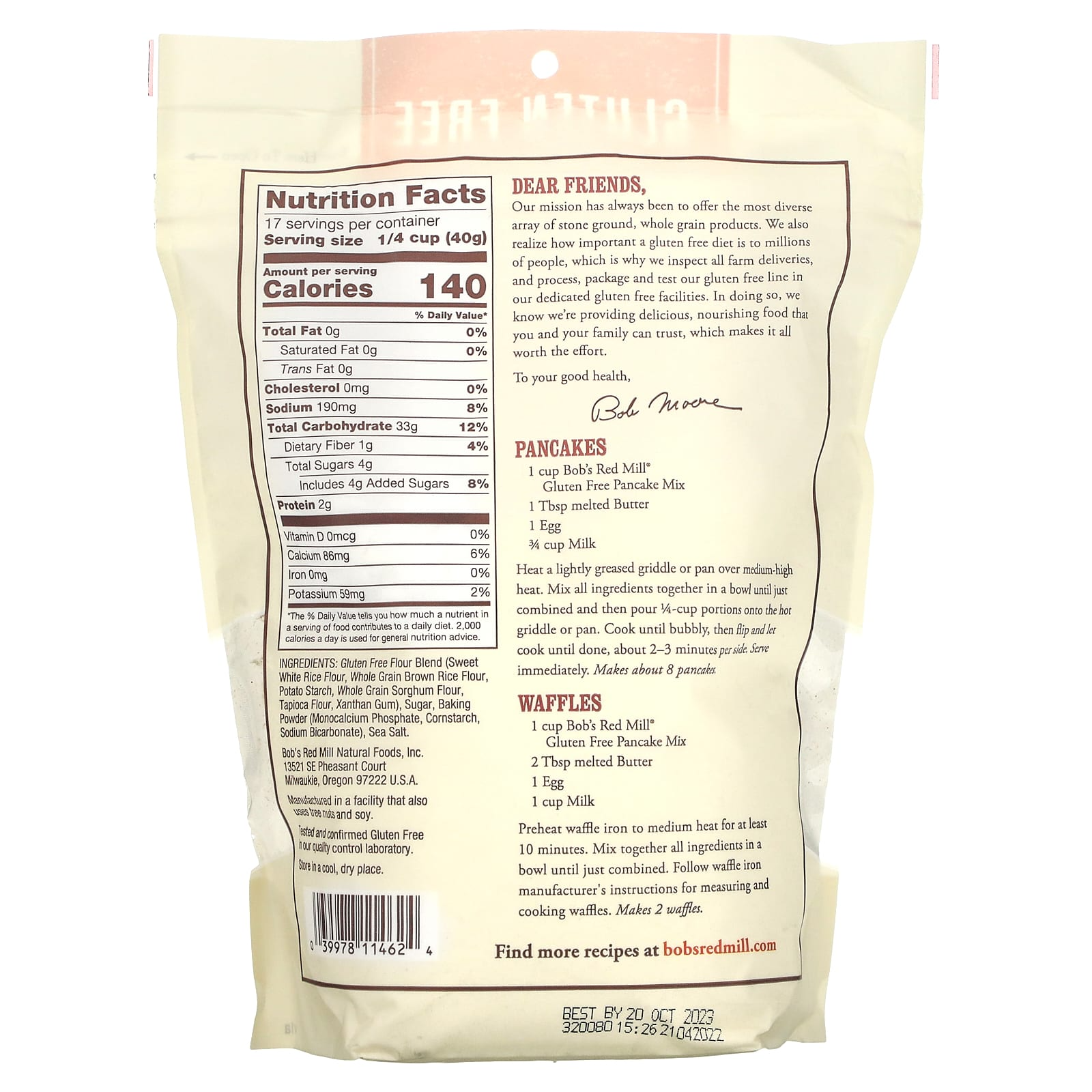 Gluten Free Pancake Mix 2