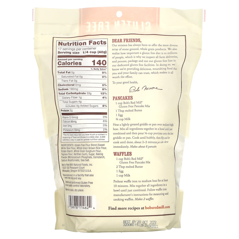 Gluten Free Pancake Mix 2