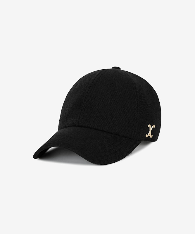VA Curved Stud Link Wool-Blend Ball Cap 1