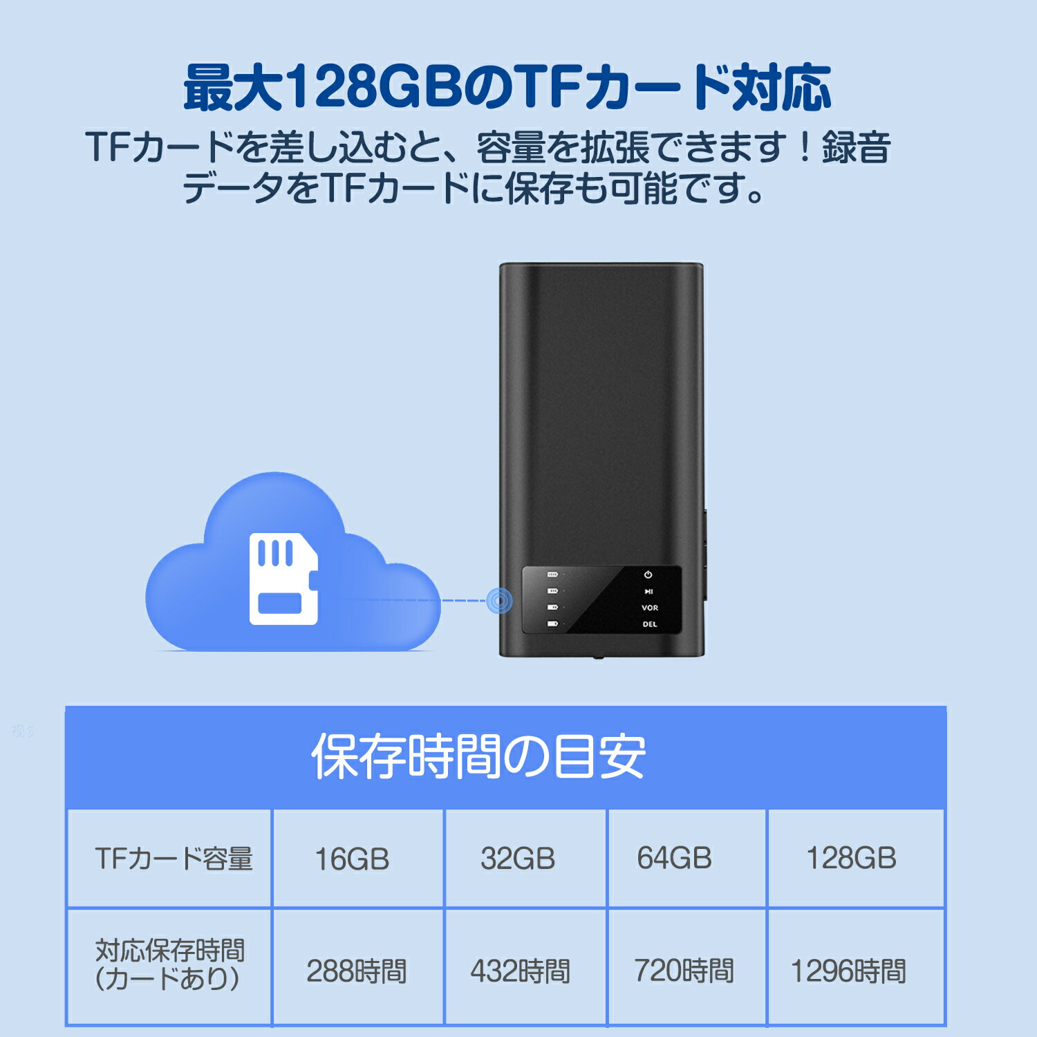 ボイスレコーダー 9