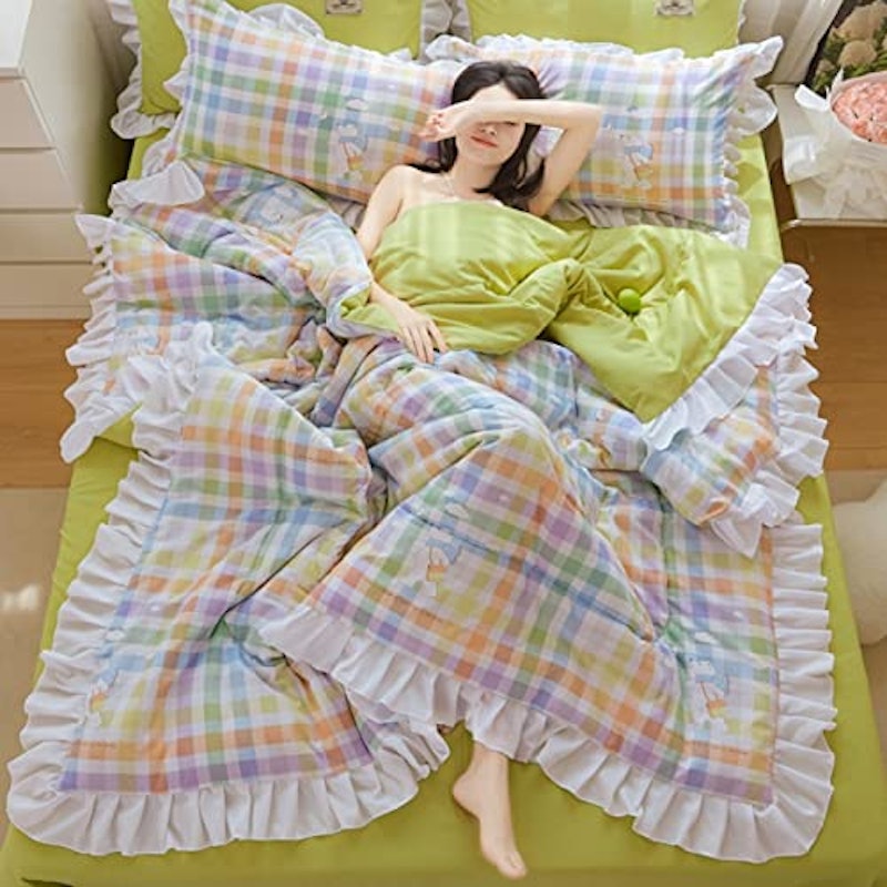 洗える防ダニ肌掛け布団 セット 1