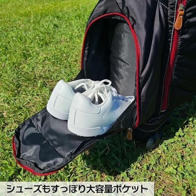 キャスター付き キャディバッグ 8