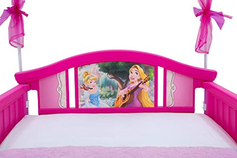 Princess Toddler Canopy Bed 7