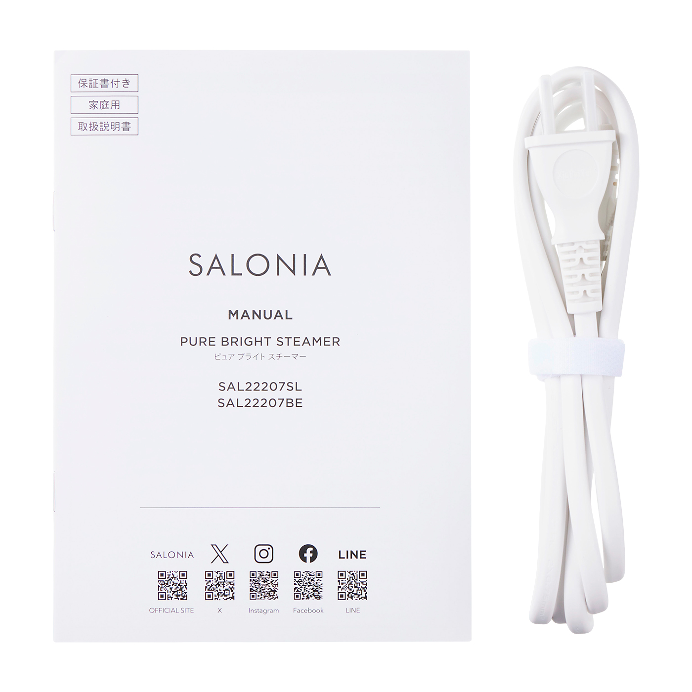 I-ne SALONIA ピュアブライトスチーマー SAL22207SLを検証