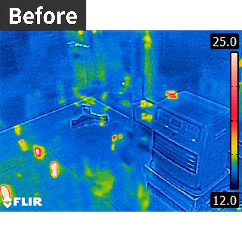 ポータブル電源対応石油ファンヒーター 3