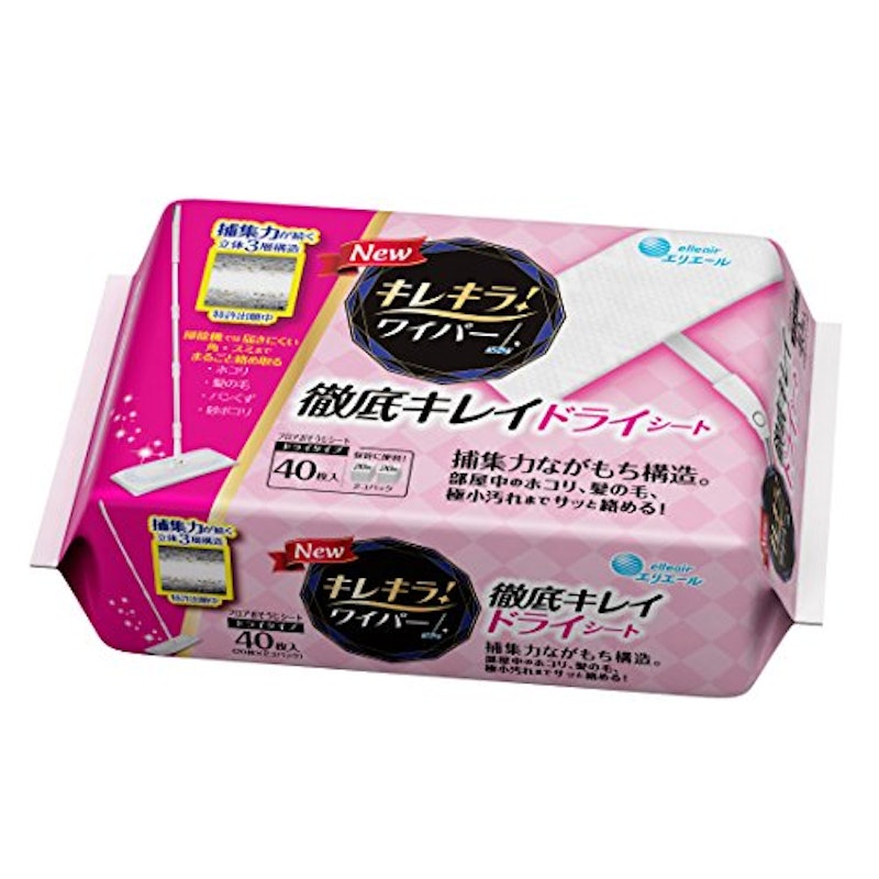 エリエール キレキラ! ワイパー 徹底キレイ ドライシート 1