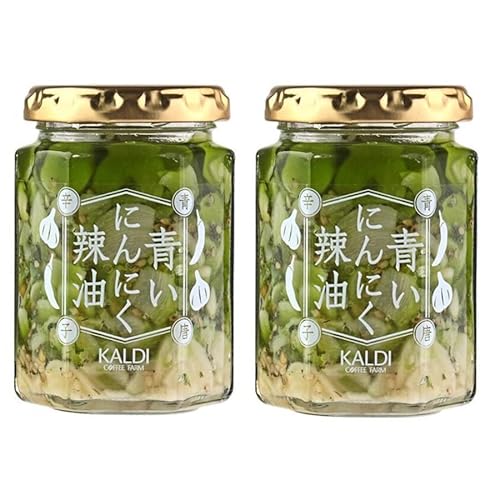 青いにんにく辣油 青唐辛子 1