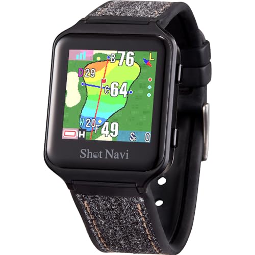 【値引無し】Shot Navi ゴルフGPSウォッチ　専用ケース付 Amazon | Shot Navi (ショットナビ) Crest2 Touch ホワイト 1.2