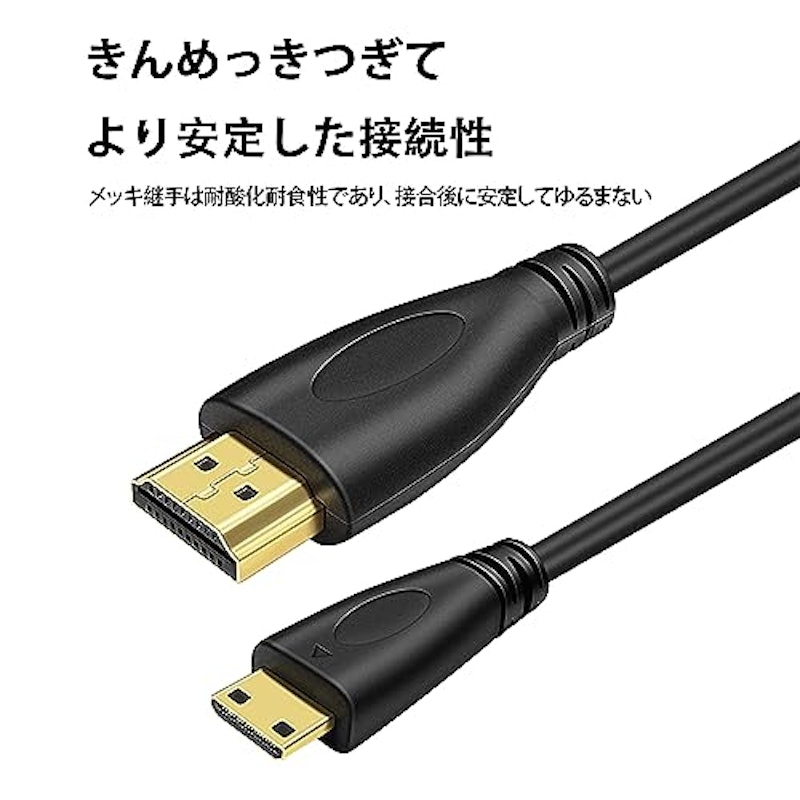 Mini HDMI ケーブル 2