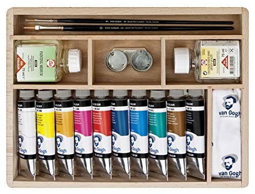 ヴァンゴッホ油彩木箱セット BASIC BOX 3
