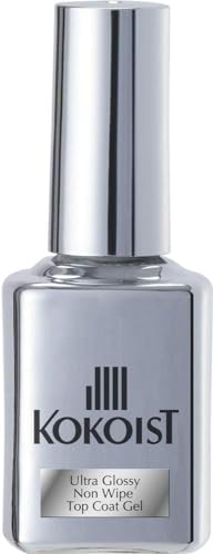 KOKOIST  Ultra Glossy Non Wipe Top Coat Gel 1