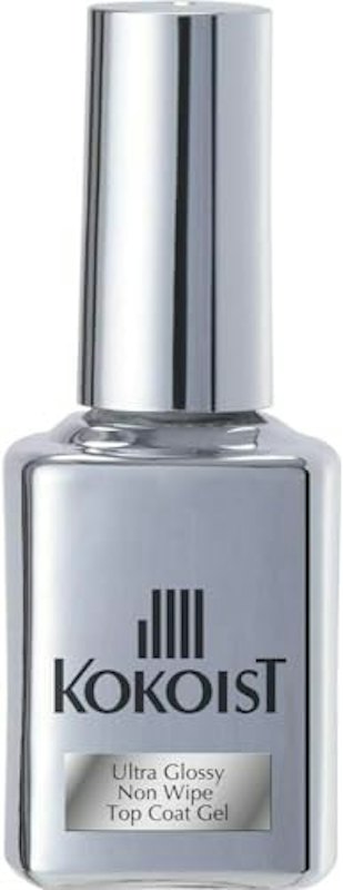 KOKOIST Ultra Glossy Non Wipe Top Coat Gel 1