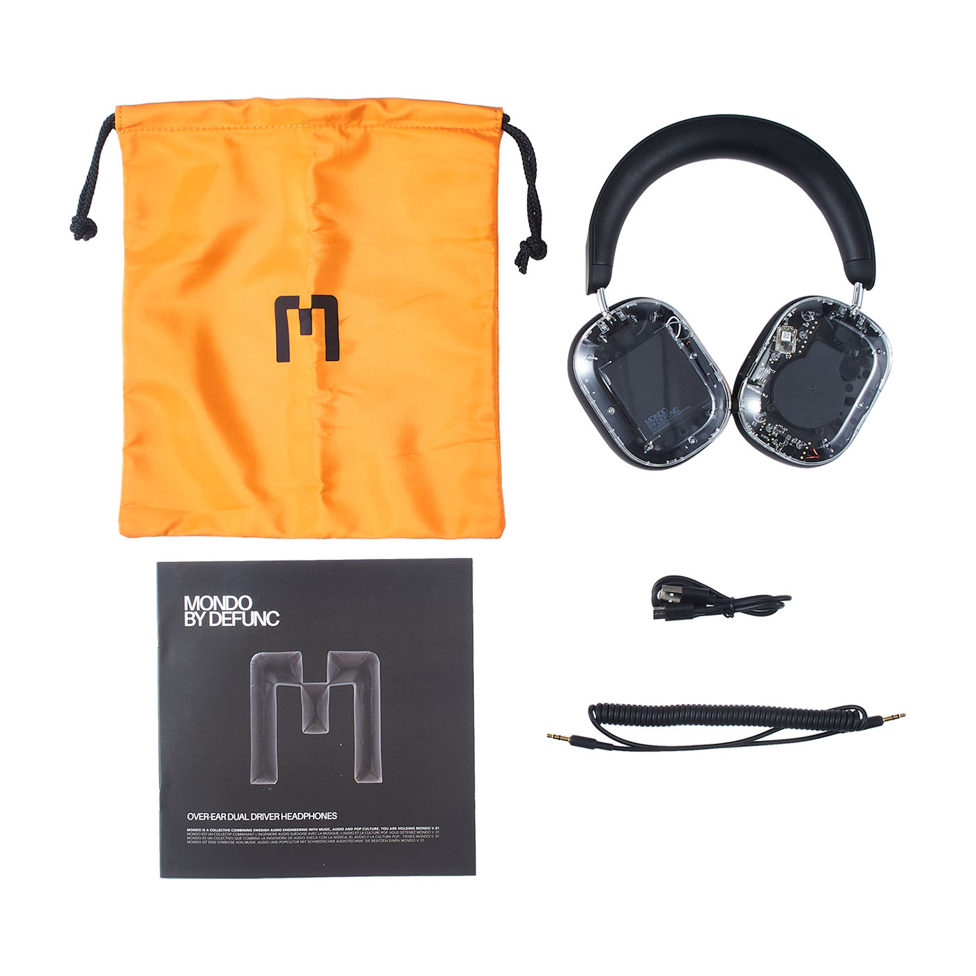 ワイヤレスヘッドホン Over Ear Headphones 8