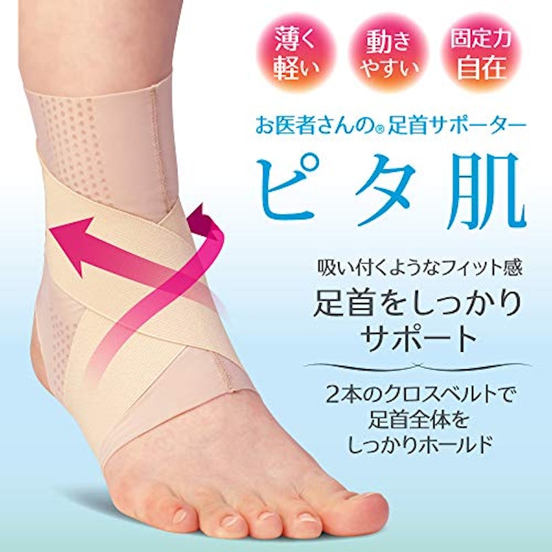 お医者さんの足首サポーター ピタ肌 2