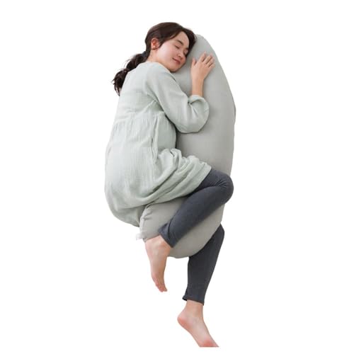 授乳クッションになる妊婦さんの抱き枕・ロング 1