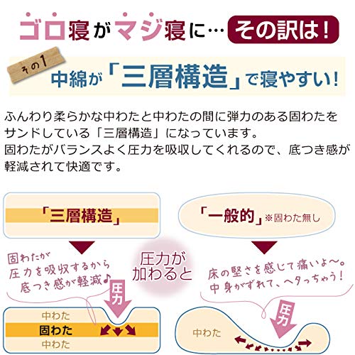 日本製ごろ寝マット 3