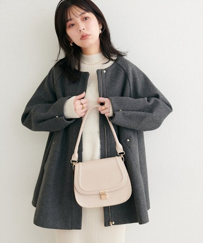 osono 2WAYノーカラーコート 13