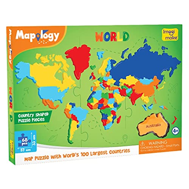 世界地図パズル 1